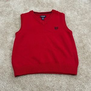 Little boys Chaps sweater vest